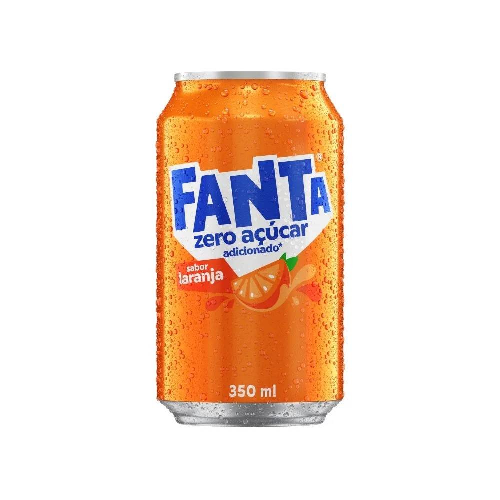 Fanta Laranja Zero 350ml