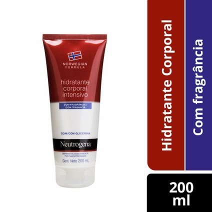 HIDRATANTE CORPORAL NEUTROGENA NORWEGIAN INTENSIVO COM FRAGRÂNCIA 200ML