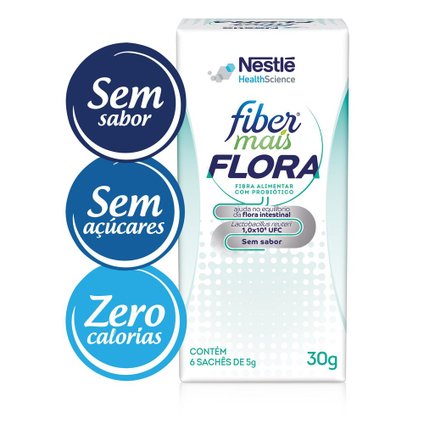 REGULADOR INTESTINAL FIBER MAIS FLORA 30G