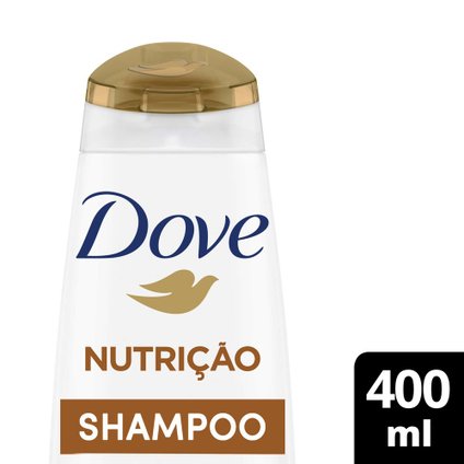 SHAMPOO DOVE NUTRIÇÃO + FUSÃO DE ÓLEOS 400ML