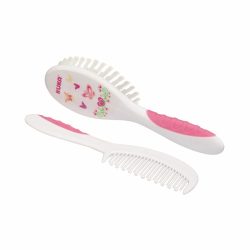 Conjunto P/ Cabelo Kuka Soft Rosa