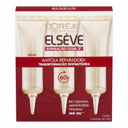 Ampola Elseve Reparação Total  3unid. 15ml