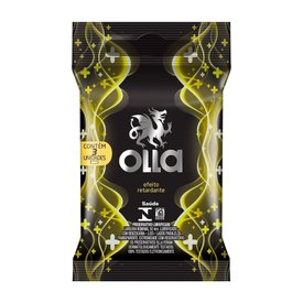 PRESERVATIVO OLLA PROLONG COM 3 UNIDADES