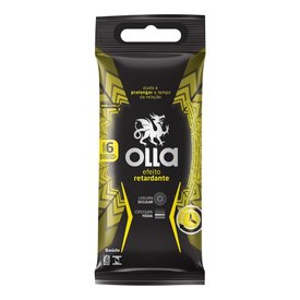 PRESERVATIVO OLLA LUBRIFICADO PROLONG COM 6 UNIDADES