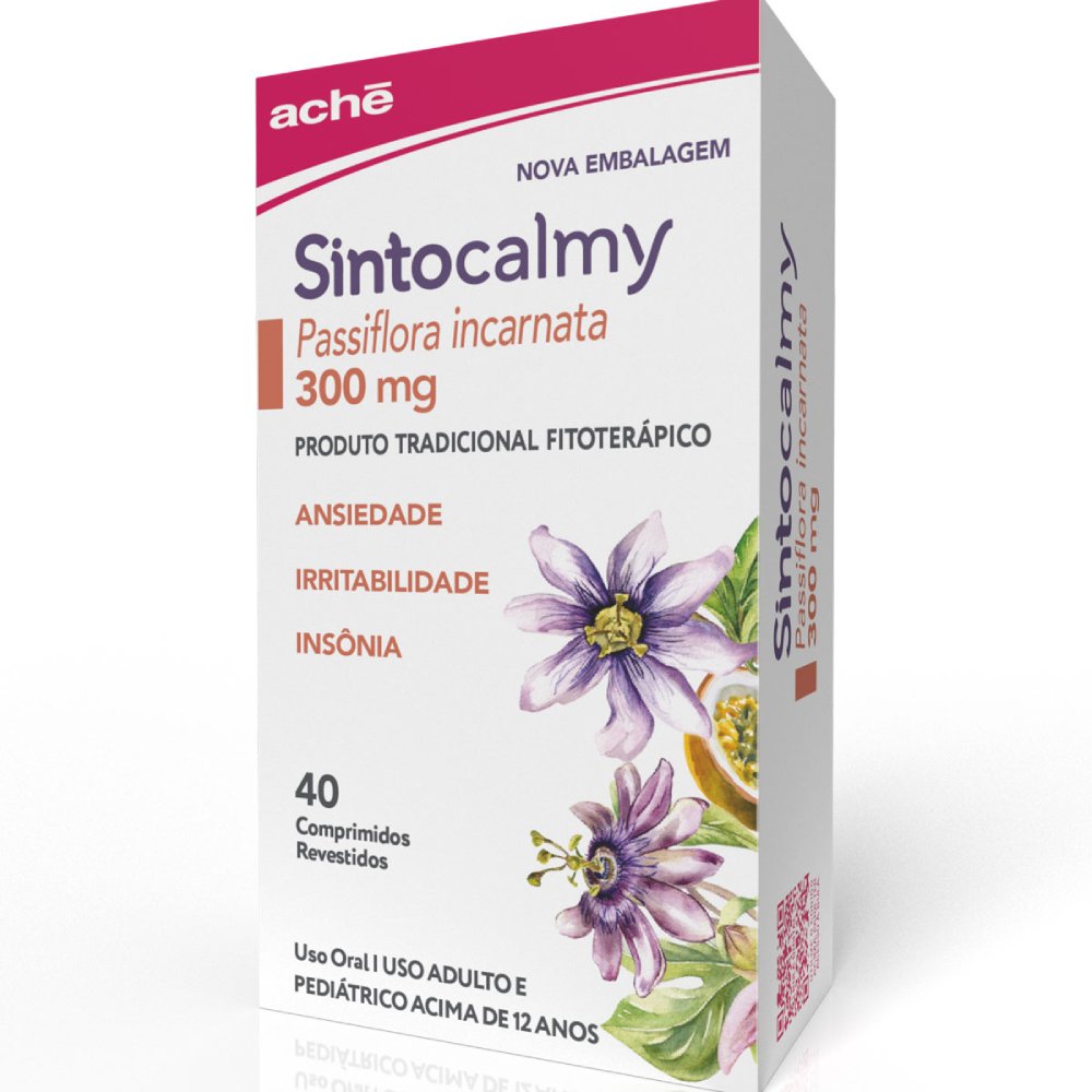 Sintocalmy 300mg 40 Comprimidos Revestidos