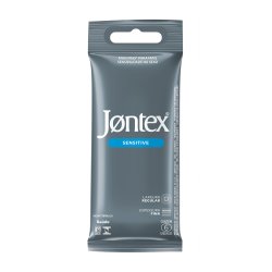 Preservativo Jontex Xl Sensitive Com 6 Unidades