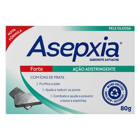 SABONETE BARRA ASEPXIA AÇÃO ADSTRINGENTE PELE OLEOSA 80G