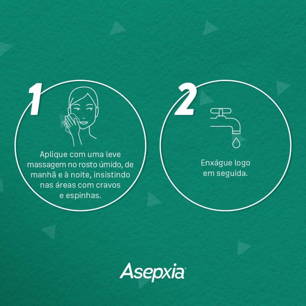SABONETE BARRA ASEPXIA AÇÃO ADSTRINGENTE PELE OLEOSA 80G