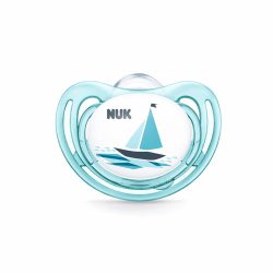 Chupeta Nuk Silicone Freestyle Azul N3