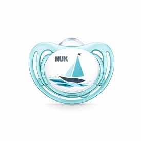 CHUPETA NUK SILICONE FREESTYLE AZUL N3