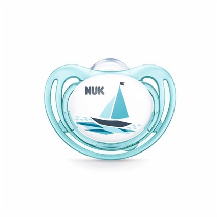 CHUPETA NUK SILICONE FREESTYLE AZUL N3