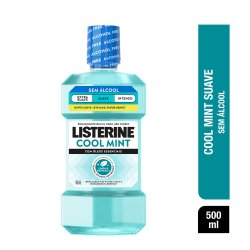 Enxaguante Bucal Listerine Cool Mint Suave 500ml