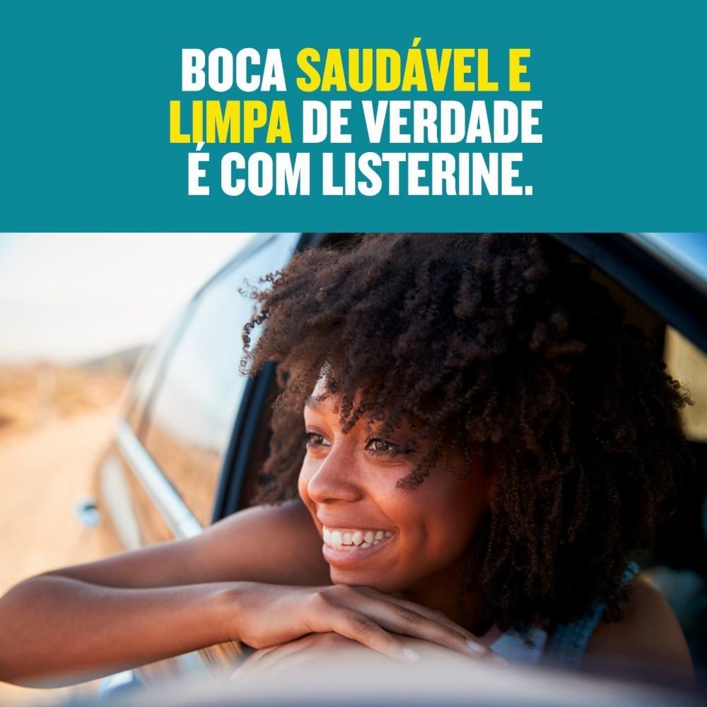 ENXAGUATÓRIO BUCAL LISTERINE COOL MINT ZERO LEVE 500ML PAGUE 350ML