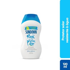 PROTETOR SOLAR SUNDOWN PRAIA E PISCINA FPS30 120ML