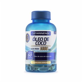 ÓLEO DE COCO CATARINENSE 1000MG 60 CAPSULAS