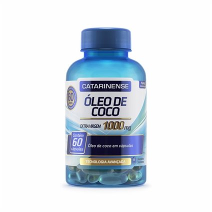 ÓLEO DE COCO CATARINENSE 1000MG 60 CAPSULAS