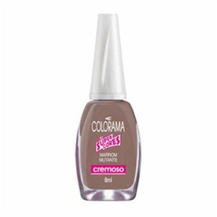 ESMALTE COLORAMA CREMOSO MARROM MUTANTE 8ML