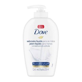 SABONETE LÍQUIDO PARA MÃOS DOVE NUTRIÇÃO PROFUNDA 250ML