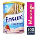 SUPLEMENTO ADULTO ENSURE PÓ SABOR MORANGO 900G