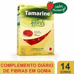 Tamarine Fibras Morango 14 Gomas