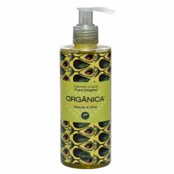 Sabonete Líquido Organica Puro Vegetal Abacate E Oliva 250ml