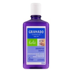 Shampoo Infantil Suave Granado Bebê Lavanda 250ml