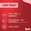ANALGÉSICO DORIL 500MG + 30MG 20 COMPRIMIDOS