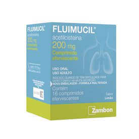 FLUIMUCIL 200MG 16X5G EFERVECENTE