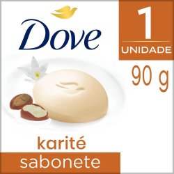 Sabonete Em Barra Dove Karite  Baunilha 90g