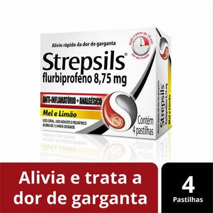 STREPSILS 4 PASTILHAS
