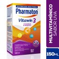 SUPLEMENTO DE VITAMINAS PHARMATON VITAWIN 3 SABOR UVA 150ML