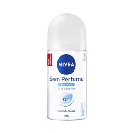 DESODORANTE ANTITRANSPIRANTE ROLL-ON NIVEA SEM PERFUME 50ML