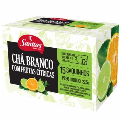CHA BRANCO LIFAR C/FR CITRICAS 22,5G