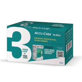 TIRAS REAGENTES ACCU-CHEK ACTIVE ECONOMY PACK 3X50 UNIDADES