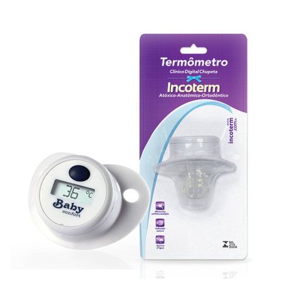 TERMÔMETRO CHUPETA INCOTERM BABY CONFORT