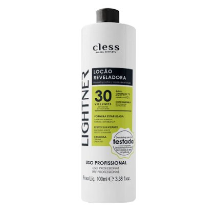ÁGUA OXIGENADA LIGHTNER CREMOSA 30 VOLUMES 100ML