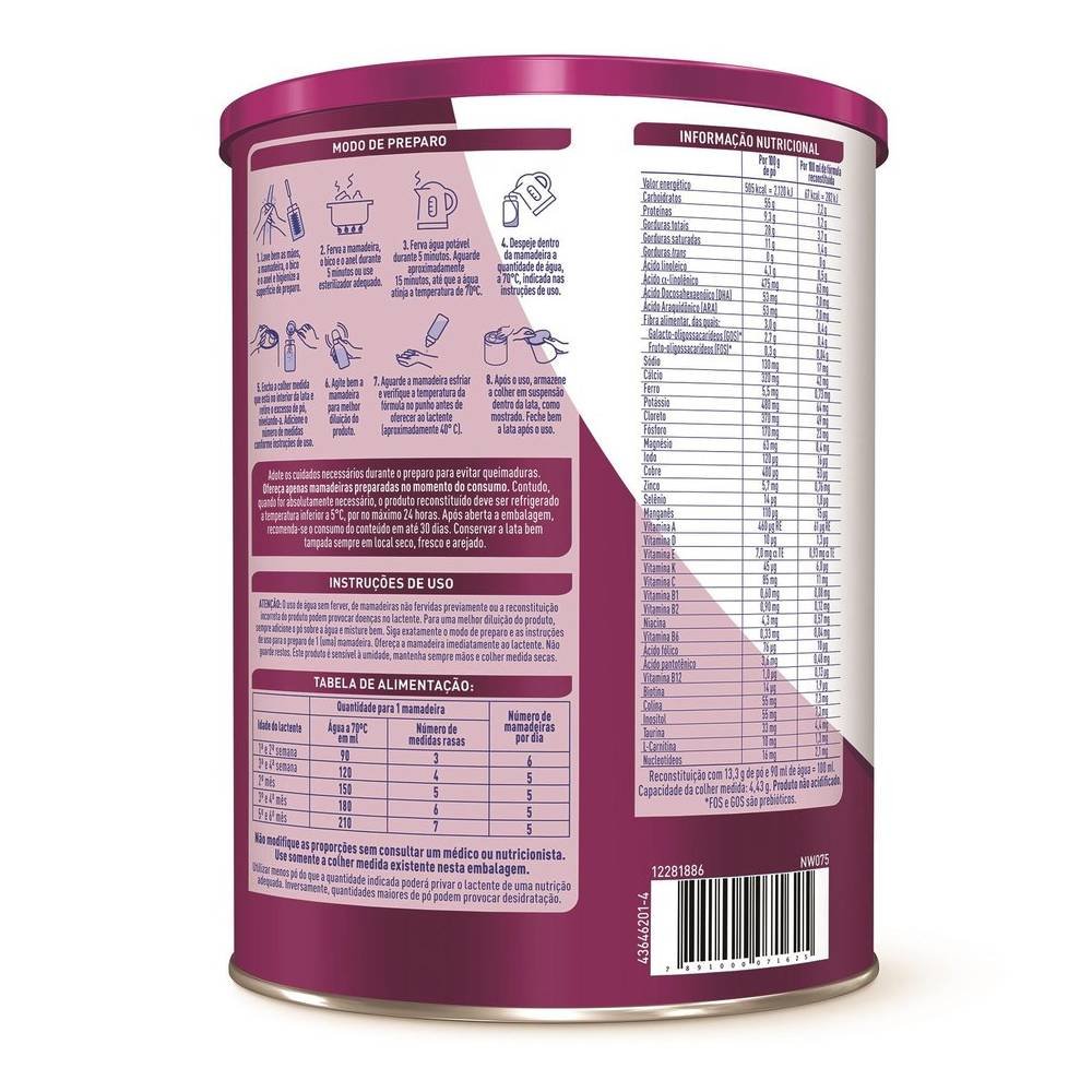 FÓRMULA INFANTIL NESTLÉ NAN COMFOR 1 800G