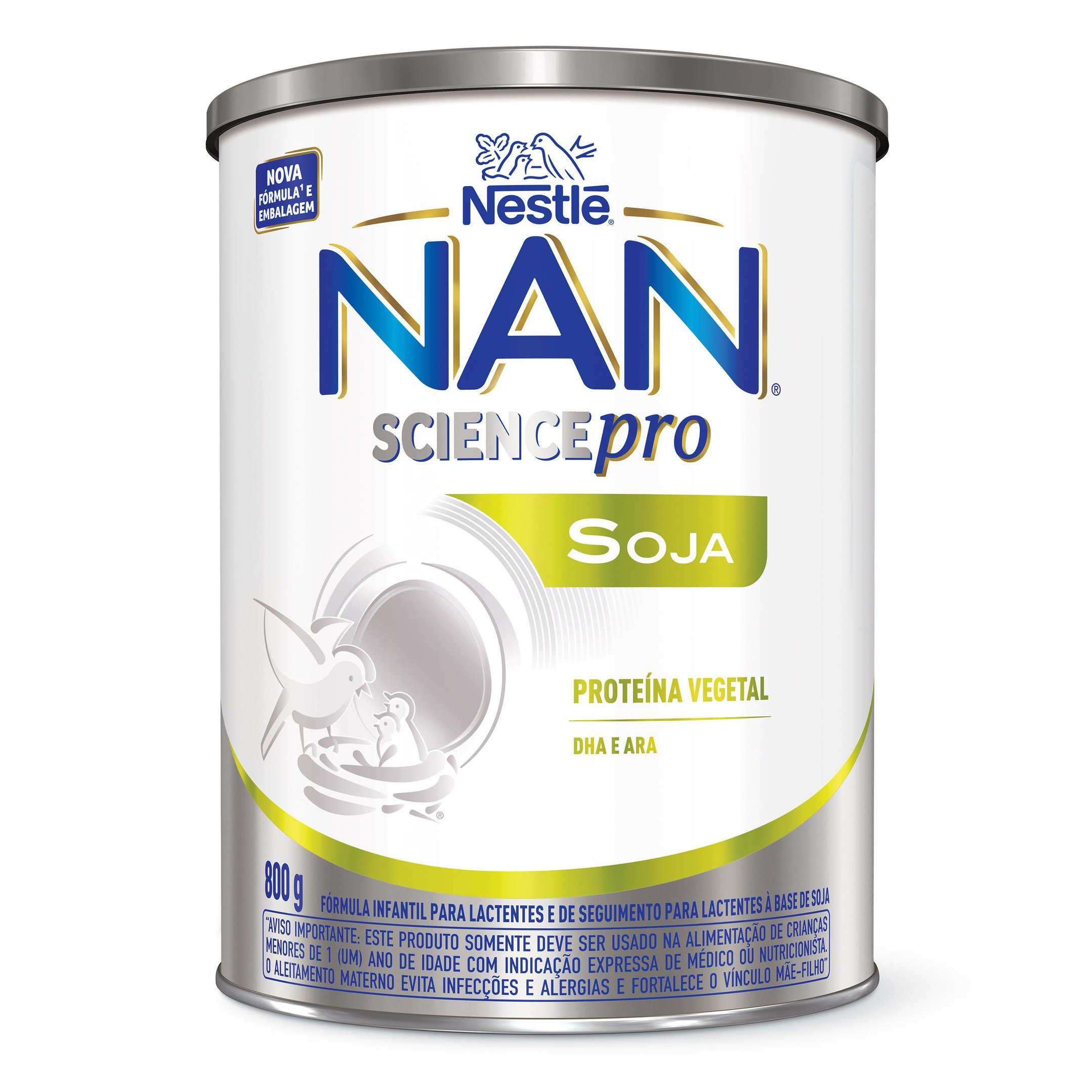 Fórmula Infantil Nestlé Nan Soja 800g