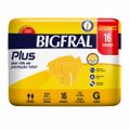 FRALDA ADULTO BIGFRAL PLUS G COM 16 UNIDADES
