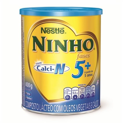 COMPOSTO LACTEO NINHO FASES 5+ 400G