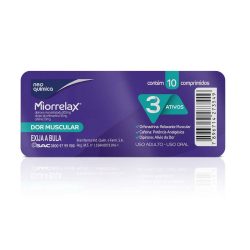 Kit Pack Miorrelax Blister C/10: 1 Unid Por R$ 5,18 / 3 Unid Por R$ 10,36