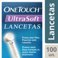 LANCETAS ONETOUCH ULTRA SOFT COM 100 UNIDADES