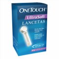 LANCETAS ONETOUCH ULTRA SOFT COM 100 UNIDADES
