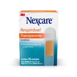 Curativos Nexcare Transparente Com 35 Unidades