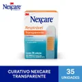 CURATIVOS NEXCARE TRANSPARENTE COM 35 UNIDADES