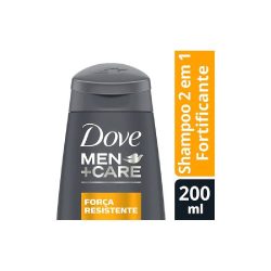 Shampo Dove Men 2em1 Força Resistente 200ml