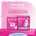 ABSORVENTE INTIMUS TODA PROTEGIDA DIA COBERTURA SUAVE COM ABAS 16 UNIDADES