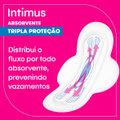 ABSORVENTE EXTERNO INTIMUS TRIPLA PROTEÇÃO SUAVE COM ABAS LEVE 16 PAGUE 14