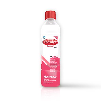 REIDRATANTE PEDIALYTE MAX MORANGO 500ML