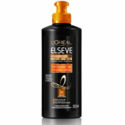 CREME PARA PENTEAR ARGININA SECOS 250ML - ELSEVE